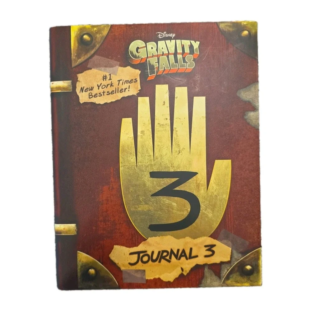 Disney Gravity Falls Journal 3 Alex Hirsch First Edition Hardcover Book 2016